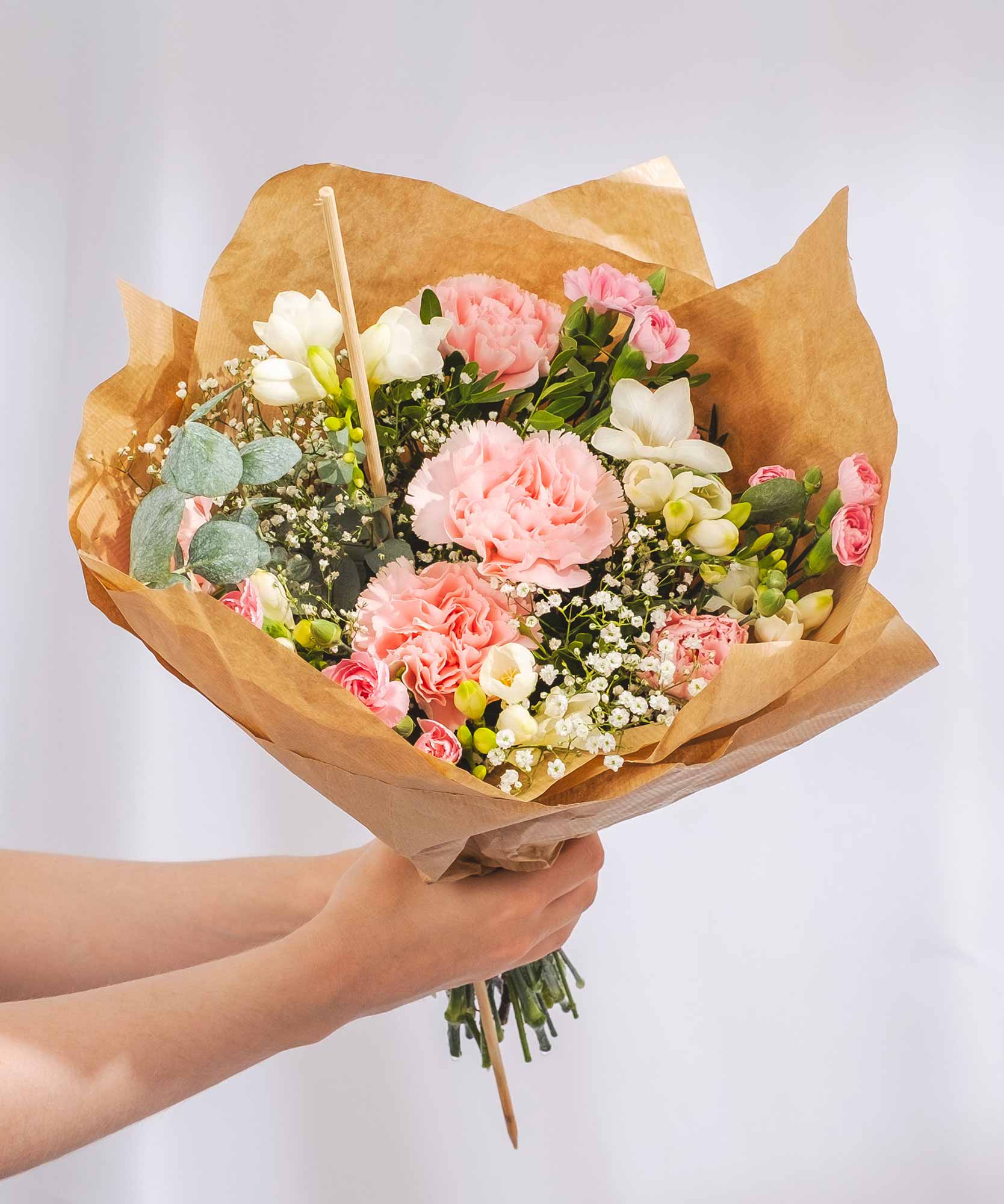 Luscious Pinks Bouquet Mixed Bouquet Gifts UK & London Delivery