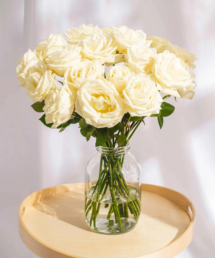 White Roses - Guernsey Flowers by Post