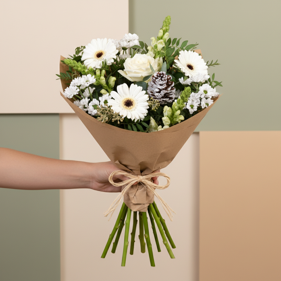 The 'Noelle' | Festive Gift Box - Guernsey Flowers by Post