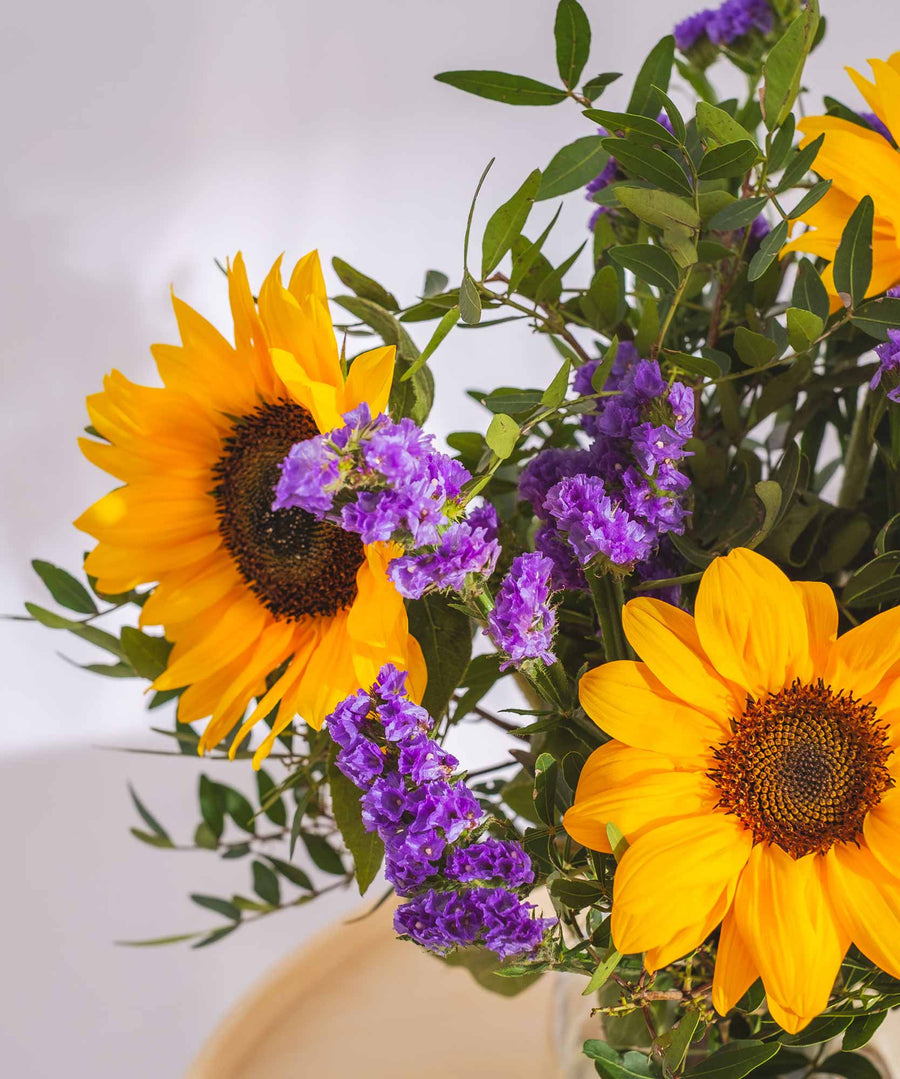 Sunflower Summer Breeze Bouquet - Guernsey Flowers by Post