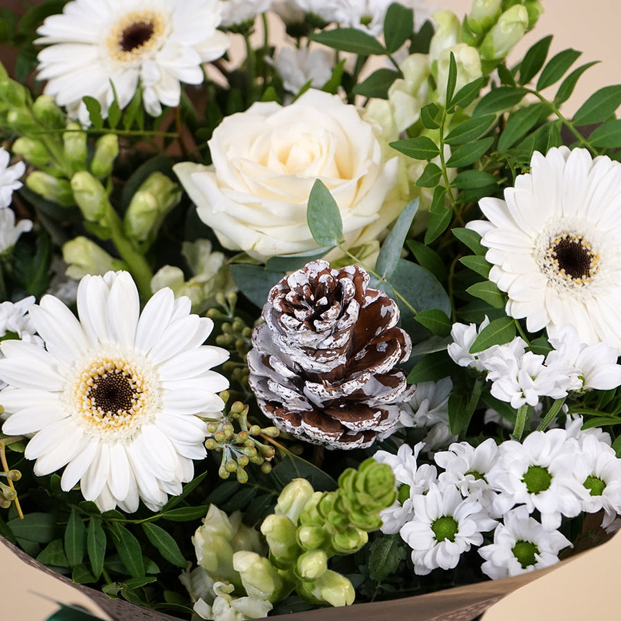 The 'Noelle' | Festive Gift Box - Guernsey Flowers by Post