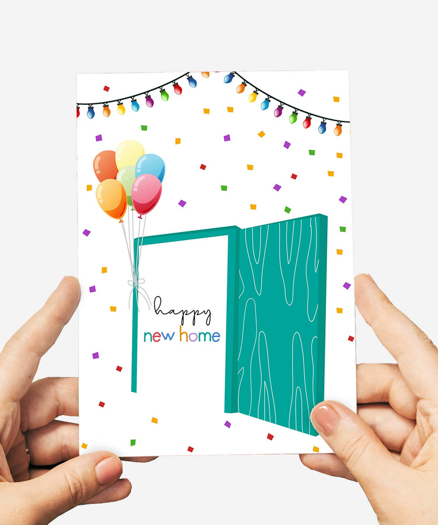 New Home Card - Guernsey Flowers by Post