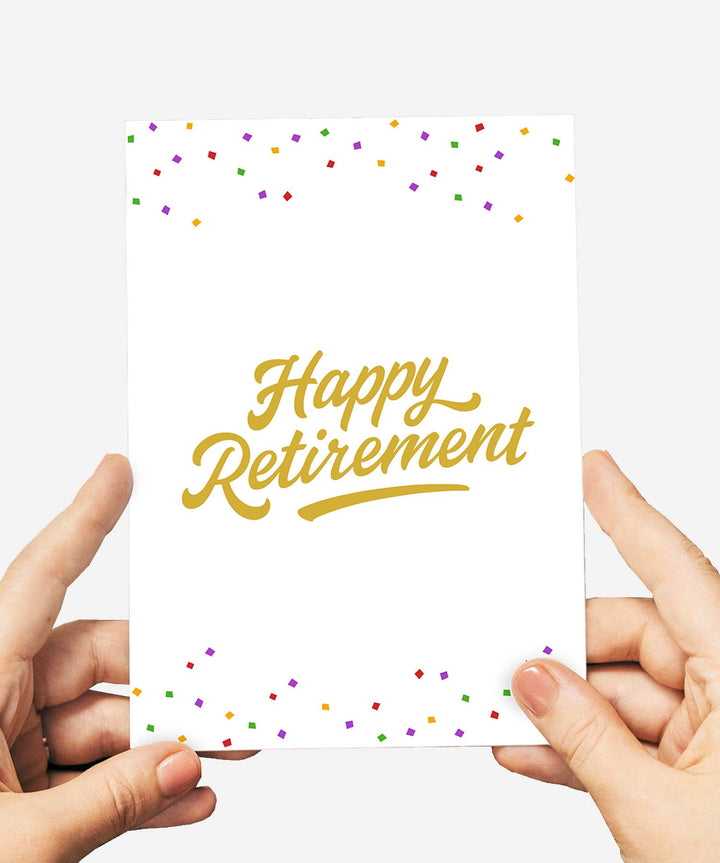 Retirement Card - Guernsey Flowers by Post