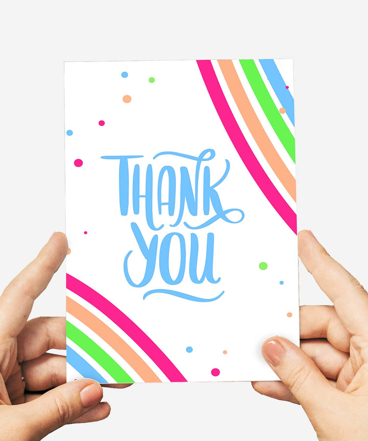 Thank You Card - Guernsey Flowers by Post